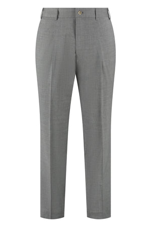 THE (Pants) - Wool blend tailored trousers-0